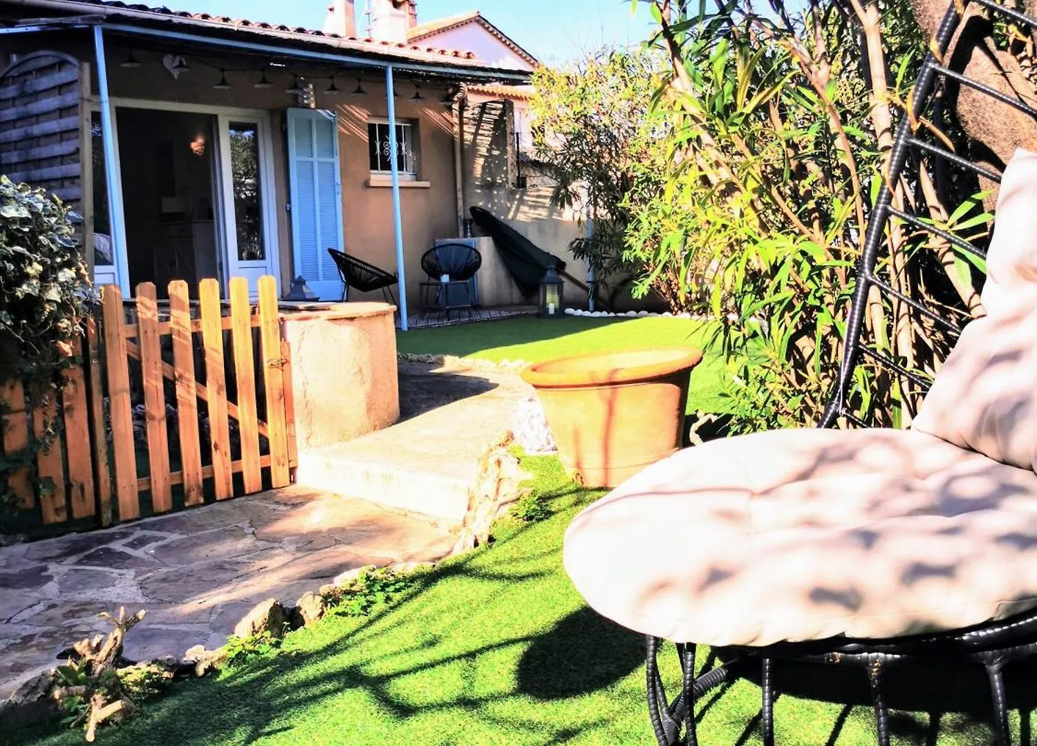 Studio Jardin Privatif 300M De La Plage Sainte-Maxime
